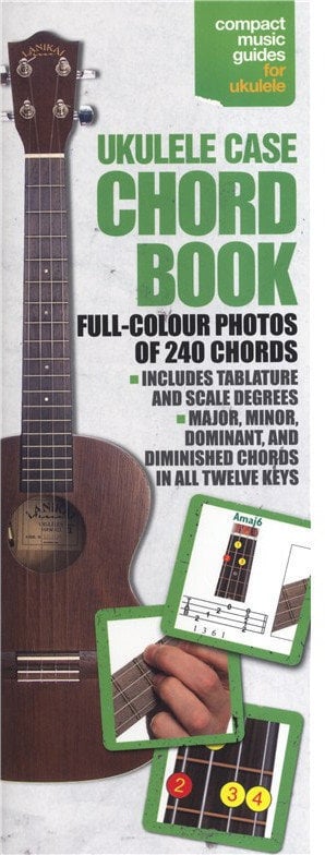 Bladmuziek voor ukulele Music Sales Ukulele Case Chord Book - Full Colour Muziekblad