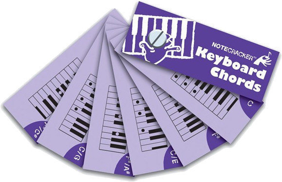 Music sheet for pianos Music Sales Notecrackers: Keyboard Chords Music Book