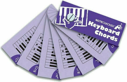 Music sheet for pianos Music Sales Notecrackers: Keyboard Chords Music Book - 1