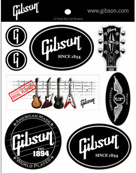 Стикери Gibson Logo Stickers - 1