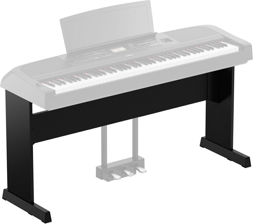 Keyboardstativ i træ Yamaha L-300 Sort