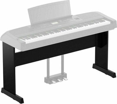 Keyboardstativ i træ Yamaha L-300 Sort - 1