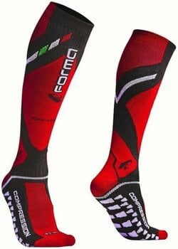 Meias Forma Boots Meias Off-Road Compression Socks Black/Red 43/46 - 1