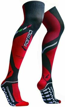 Meias Forma Boots Meias Off-Road Compression Socks Black/Red 35/38 - 1