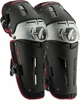 Rodilleras Forma Boots Rodilleras Tri-Flex Knee Guard Black/Silver/Red UNI - 1