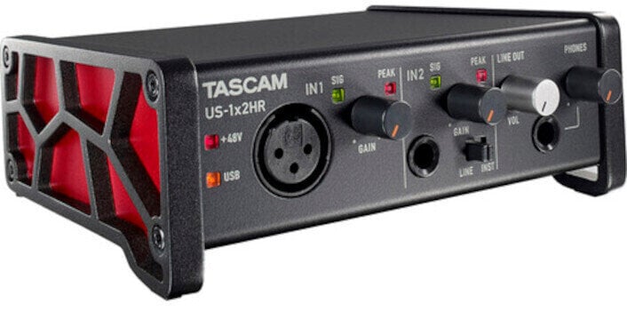 Interface audio USB Tascam US-1x2HR