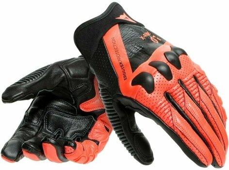 Motorcycle Gloves Dainese X-Ride Black/Fluo Red XL Motorcycle Gloves - 1