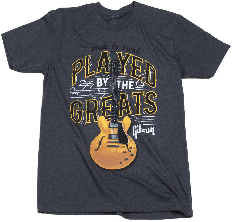 Tričko Gibson Played By The Greats T Charcoal Medium