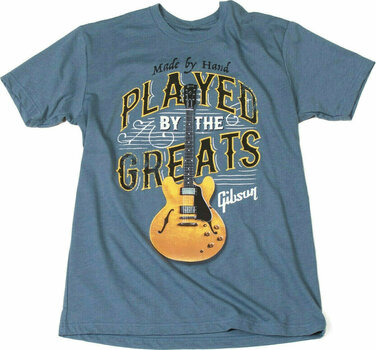 Tričko Gibson Played By The Greats T Indigo XL - 1
