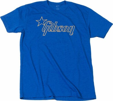 T-Shirt Gibson T-Shirt Star Blue 2XL - 1