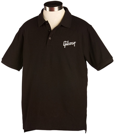Chemise polo Gibson Men's Polo Black Medium
