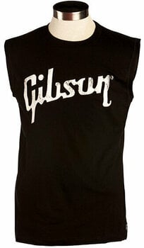 T-shirt Gibson Distressed Logo Muscle T Black XXL - 1