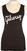 Camiseta de manga corta Gibson Distressed Logo Women's Tanktop Black XL