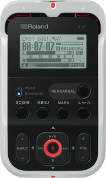 Portable Digital Recorder Roland R-07 White - 1