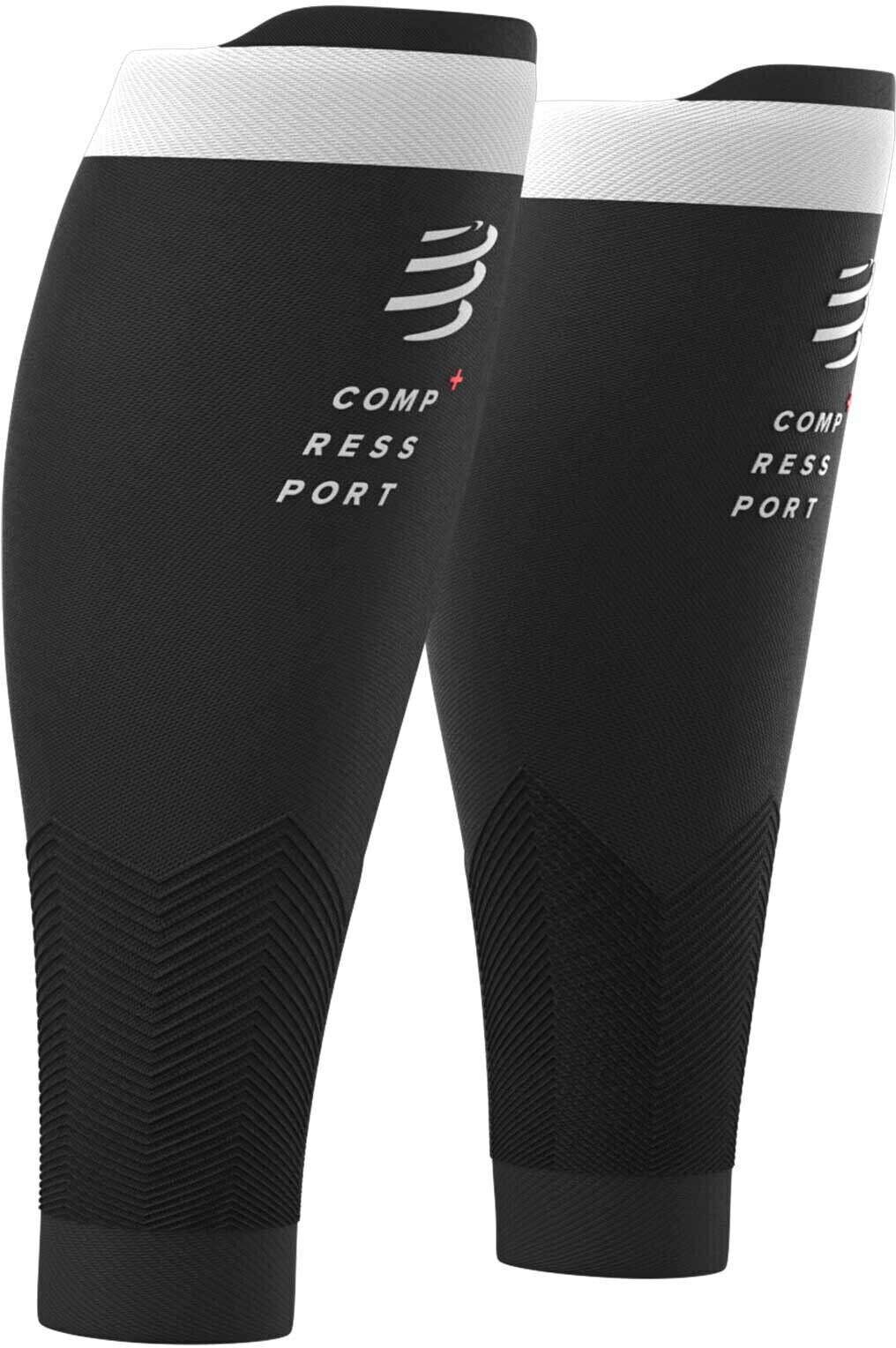 Calf covers for runners Compressport R2v2 Black T1 Calf covers for runners