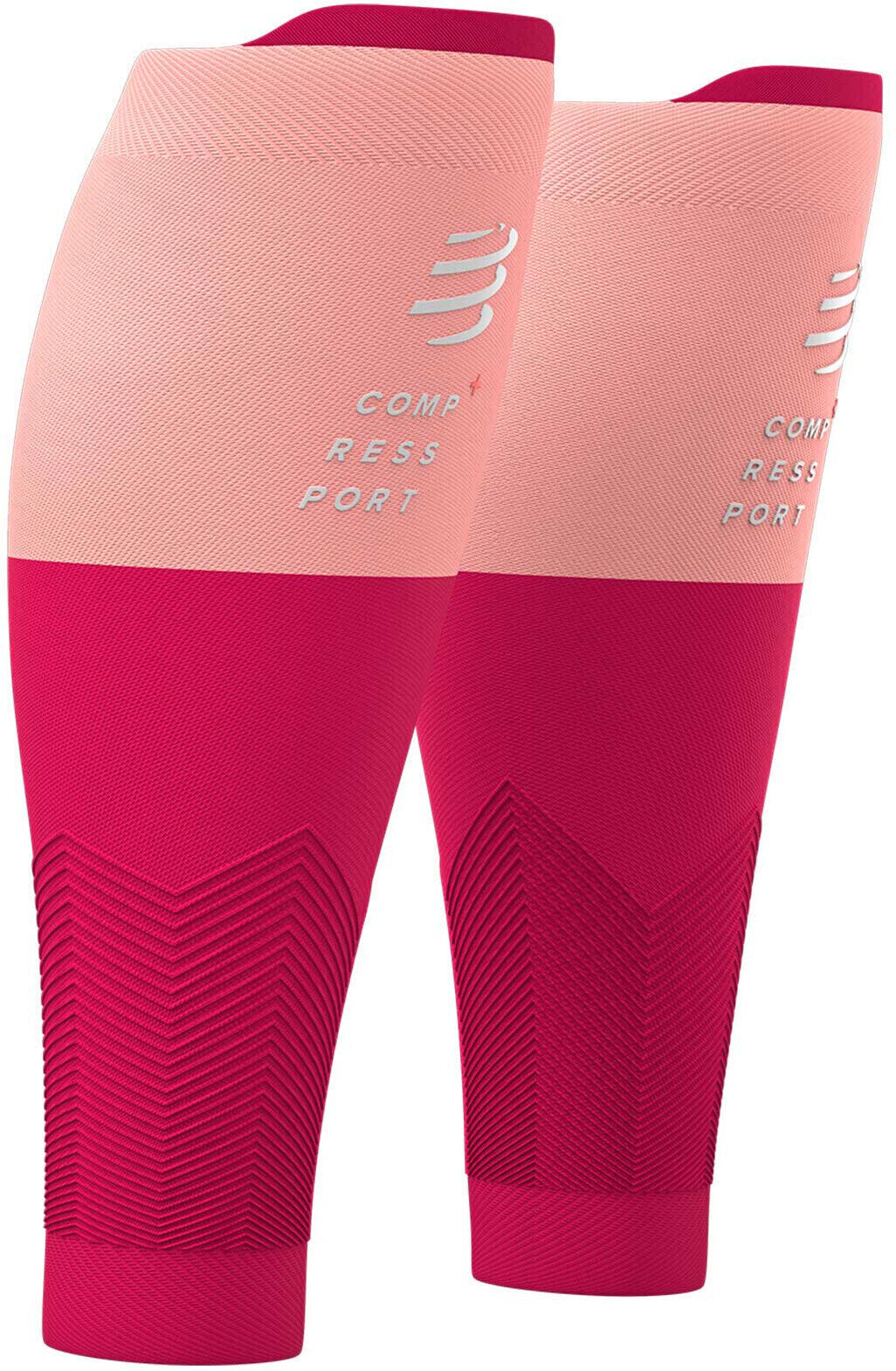 Calf covers for runners Compressport R2v2 Pink T1 Calf covers for runners