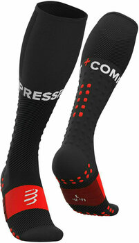Calcetines para correr Compressport Full Socks Run Black T1 Calcetines para correr - 1