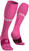 Hardloopsokken Compressport Full Socks Run Pink T3 Hardloopsokken