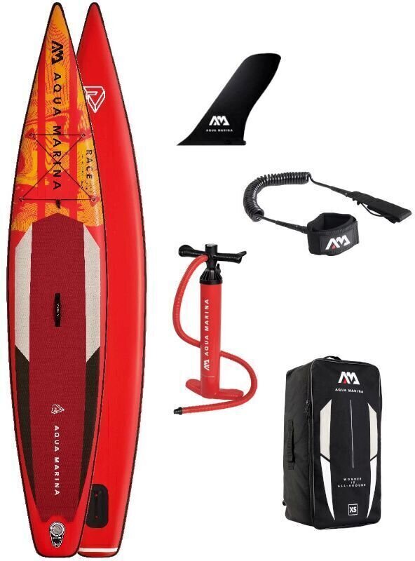Aqua Marina Race 12'6'' (381 cm) Paddleboard, Placa SUP