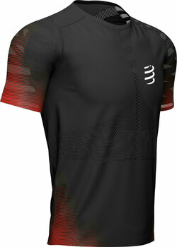 Majica za trčanje s kratkim rukavom Compressport Racing SS T-Shirt Black S Majica za trčanje s kratkim rukavom - 1
