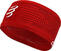 Hardloophoofdband Compressport Headband On/Off Red UNI Hardloophoofdband