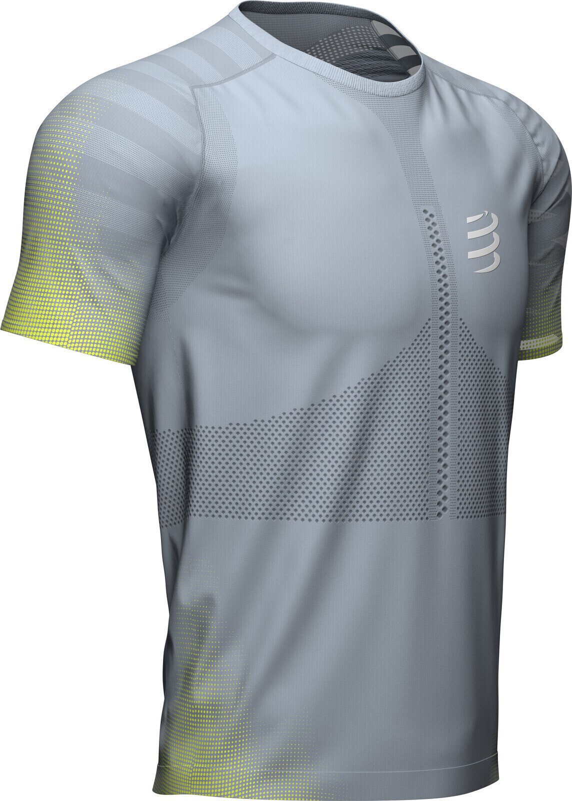 Tricou cu mânecă scurtă pentru alergare Compressport Racing SS T-Shirt Trade Wind L Tricou cu mânecă scurtă pentru alergare