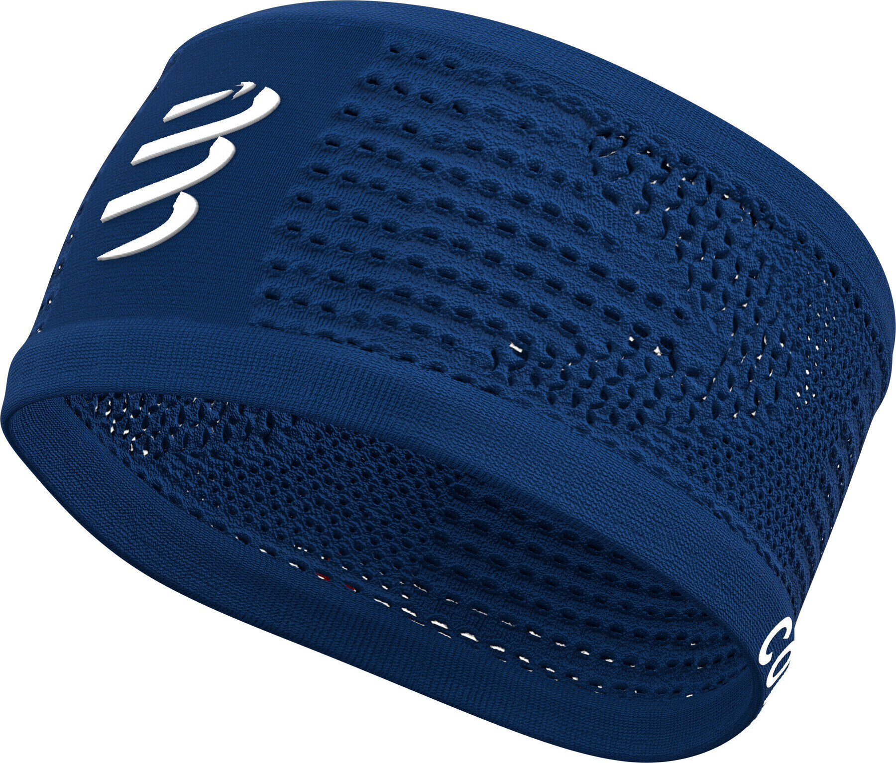 Pannband för löpning Compressport Headband On/Off Blue Lolite UNI Pannband för löpning