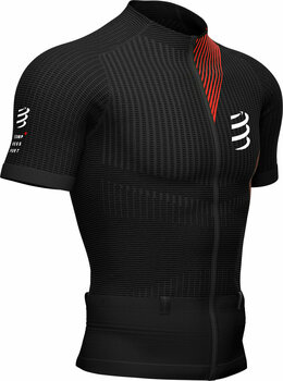 Running t-shirt with short sleeves
 Compressport Trail Postural SS Top Black M Running t-shirt with short sleeves - 1