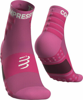 Calcetines para correr Compressport Training Socks 2-Pack Pink T2 Calcetines para correr - 1