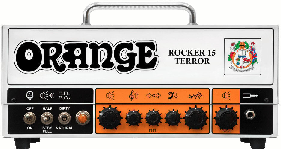 Amplificator pe lămpi Orange Rocker 15 Terror White