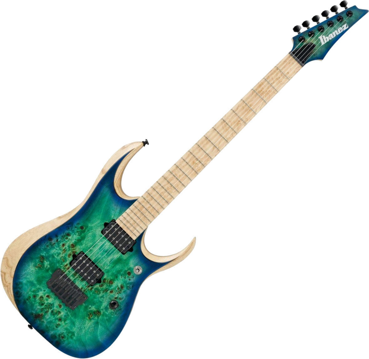 Chitară electrică Ibanez RGDIX6MPB Surreal Blue Burst