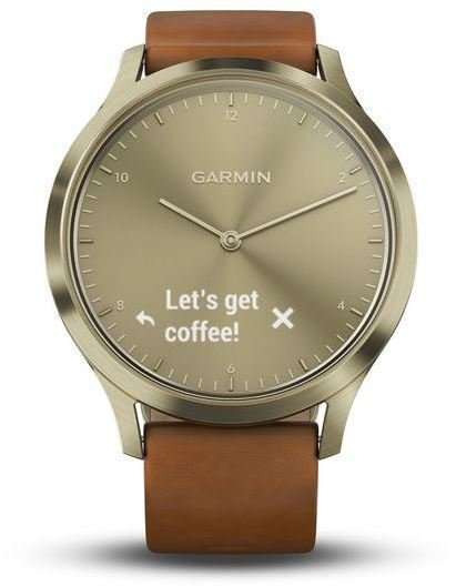 Smart Ρολόι Garmin vivomove HR Premium Gold S/M