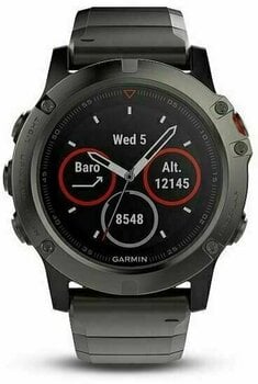 Smart hodinky Garmin fénix 5X Sapphire/Grey/Metal - 1