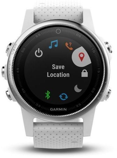 Reloj inteligente / Smartwatch Garmin fenix 5S Silver/White