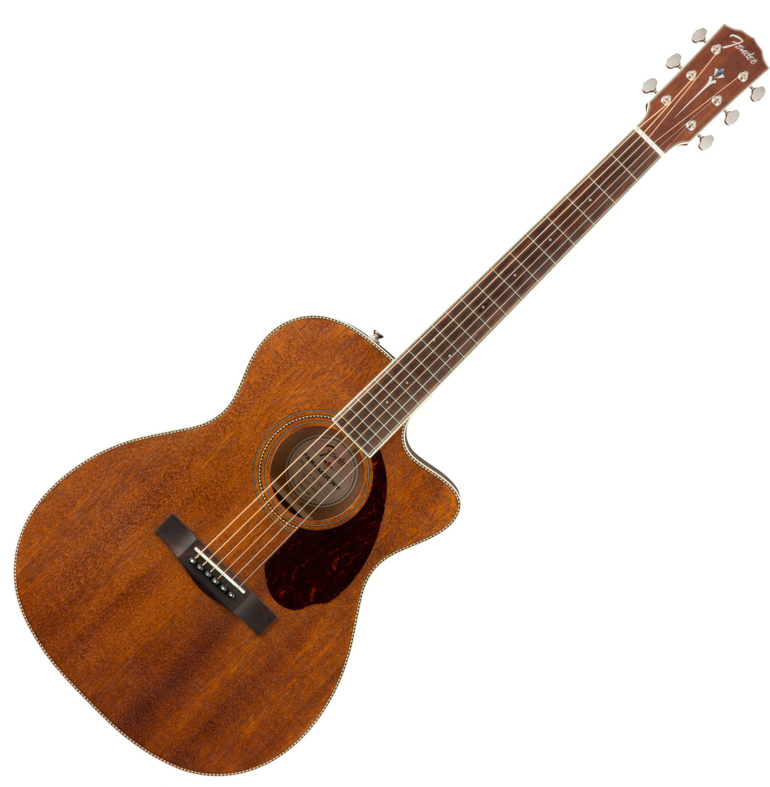 Guitarra acústica Fender PM-3C Triple-0 NE All-Mahogany Natural Mahogany