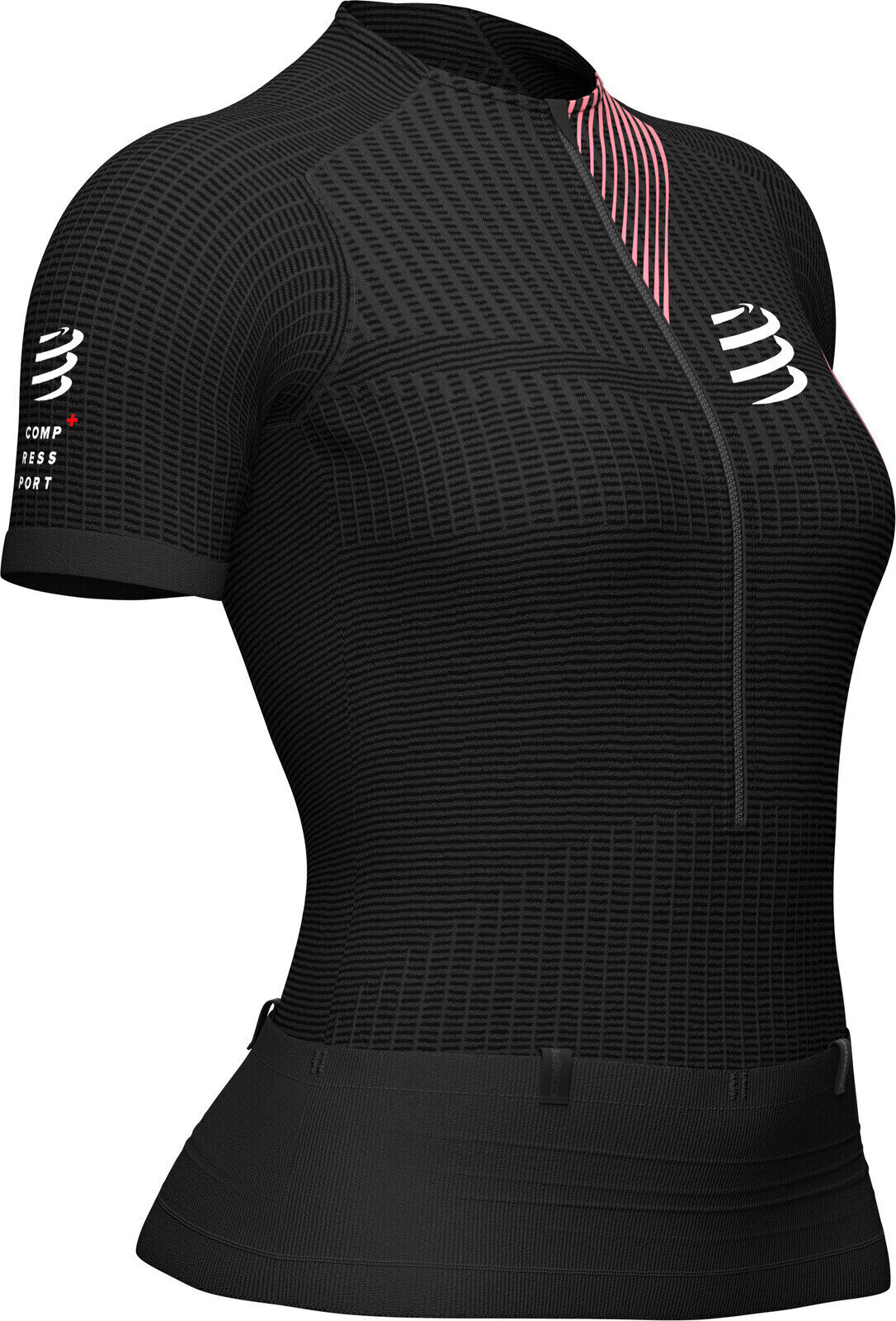 Тениска с къс ръкав за бягане
 Compressport Trail Postural Top Black S Тениска с къс ръкав за бягане