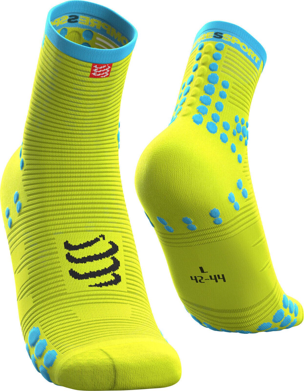 Чорапи за бягане
 Compressport Pro Racing v3.0 Run High Fluo Yellow T4 Чорапи за бягане
