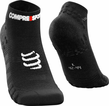 Calcetines para correr Compressport Pro Racing v3.0 Run High Black T1 Calcetines para correr - 1