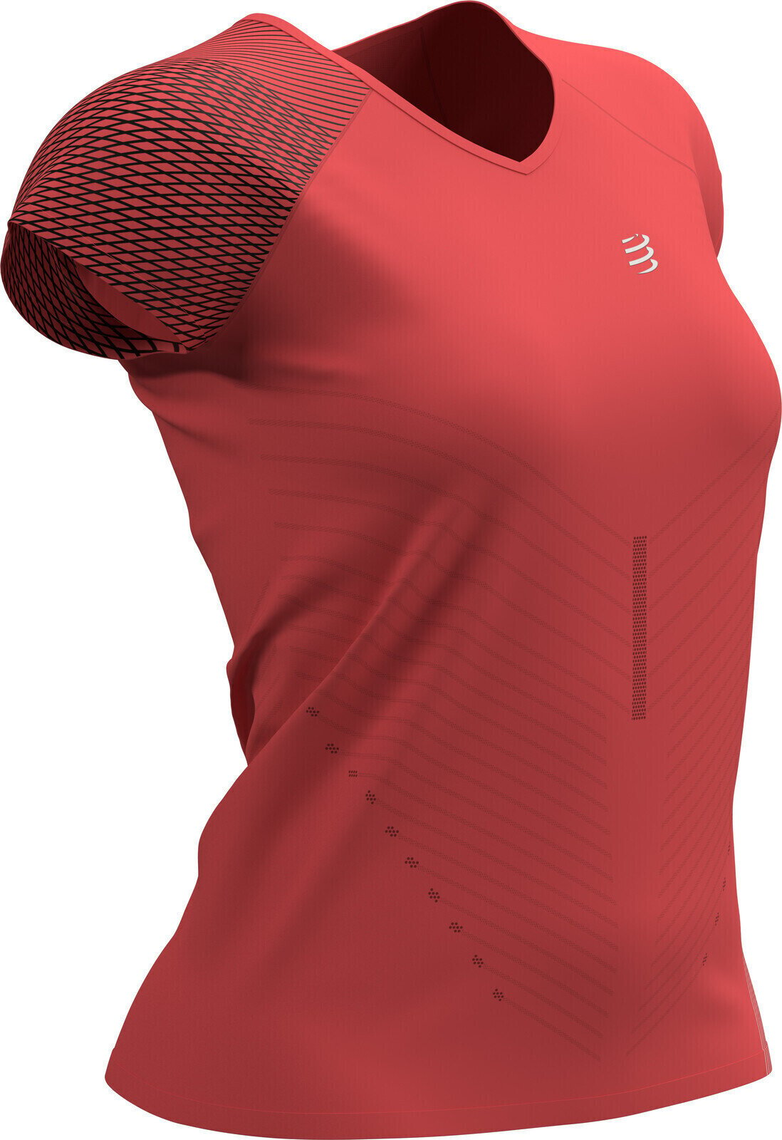 Chemise de course à manches courtes
 Compressport Performance T-Shirt Coral L Chemise de course à manches courtes