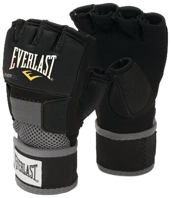 Guantes de boxeo y MMA Everlast Evergel Handwraps Black M