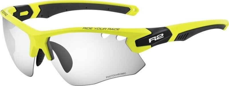 Biciklističke naočale R2 Crown Neon Green-Black Matt/Photochromic Grey Biciklističke naočale
