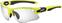 Kerékpáros szemüveg R2 Crown Neon Green-Black Matt/Photochromic Grey Kerékpáros szemüveg