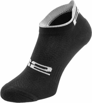 Чорапи за колоездене R2 Tour Bike Socks Black/White M Чорапи за колоездене - 1