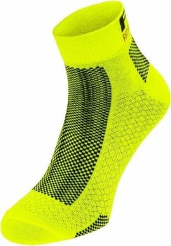 Kolesarske nogavice R2 Easy Bike Socks Neon Yellow L Kolesarske nogavice - 1