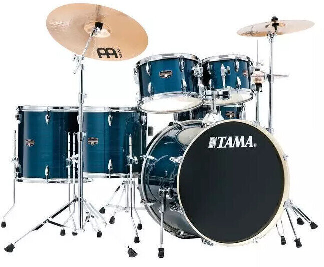 Akoestisch drumstel Tama IE62H6W-HLB Imperialstar Hairline Blue