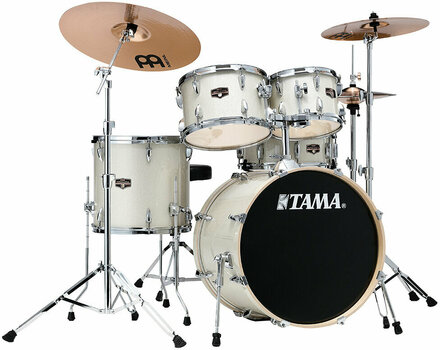 Set akustičnih bubnjeva Tama IE50H6W Imperialstar Vintage White Sparkle - 1