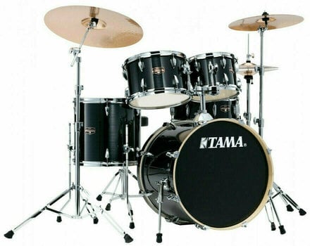 Akoestisch drumstel Tama IE50H6W-HBK Imperialstar Hairline Black - 1