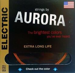 Aurora Premium Electric Guitar Strings Extra Heavy 12-52 Silver