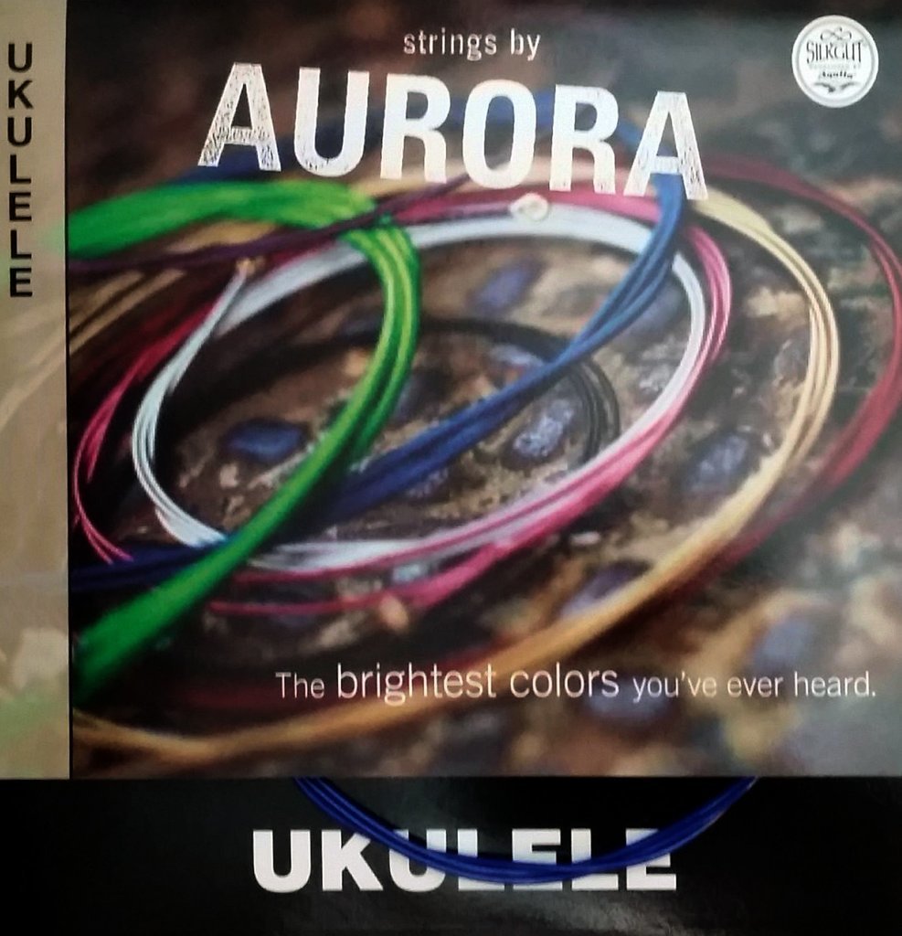 Snaren voor sopraan ukelele Aurora Premium Ukulele Strings Soprano Nitro Lime