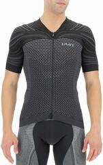 Odzież kolarska / koszulka UYN Coolboost OW Biking Man Short Sleeve Koszulka Bullet/Jet Black S